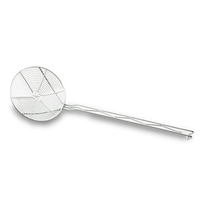 <b>Spider</b> Wire Skimmer 12 Inch Stainless Steel Mesh Strainer For Seafood Cooking - Product Image 1