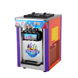 Industrial hot sale table top soft ice cream machine