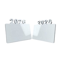 Nouvelle Offre Promotionnelle du Nouvel An : Plaque Photo Personnalisable 2026, Cadre Photo DIY 2026, Cadre Photo Vierge pour Sublimation 2026