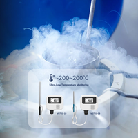 -200 ℃ ~ 200 ℃ Enregistreur de scanner de température électronique Indicateurs Bluetooth Rtd Pt100 Sonde Capteur de température Enregistreur de données