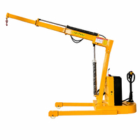 Mini-grue d'atelier électrique pliable en métal, élévateur de moteur, palan à chaîne, capacité de charge de 2 tonnes, télécommande, garantie 1 an