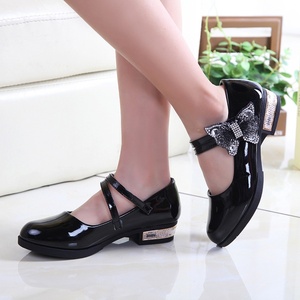 Nuove Scarpe Nere in Pelle PU per Ragazze 2026, Scarpe da Principessa per Ragazze Grandi, Scarpe con Fiocco per Esibizioni Scolastiche - Product Image 5