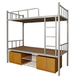 Etagenbetten für Kinder, Jungen und Mädchen, Kindergarten, Schlafsaal, Apartment, Günstige Kommerzielle Metallrahmenbetten mit Schrank und Regal - Product Image 5