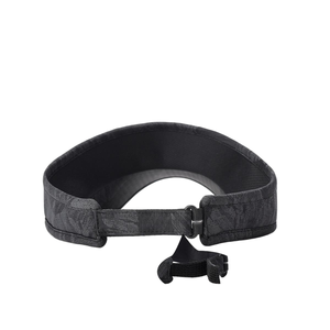 Casquette de soleil extensible OEM à double épissure gris foncé, personnalisable, écologique, qualité supérieure américaine, visière de sport - Product Image 4
