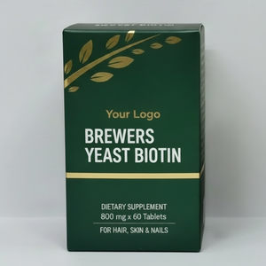 Yuyu Healthcare, Tabletas de Biotina de Alta Potencia (300mcg) para Adultos, Personalización de Marca Privada, Salud del Cabello y Metabolismo, Levadura Alemana - Product Image 2