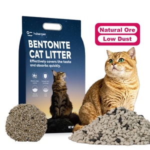 Wholesale Price Low MOQ Activated Carbon White Bentonite Crushed <b>Cat</b> <b>Litter</b> 99.9% Dust Free Double <b>Deodorizing</b> System - Product Image 1