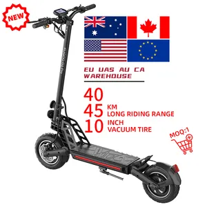 KUGOO Factory G2 Pro Electric Scooter 1000W EU US Stock Small MOQ Foldable Off Road Electric Scooter