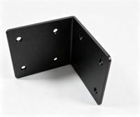 Acier inoxydable 304 316, plaqué zinc, matériel de montage industriel robuste, support d'angle en forme de L