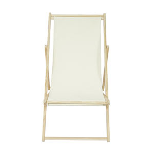 Vente en gros chaise de plage pliante en bois massif de pin personnalisée chaise longue en bois inclinable portable d'extérieur - Product Image 2