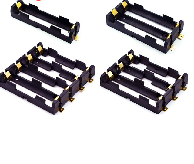 SMT Surface Mount, Through-hole 1/2/3/4 Cell 18650 Surface Mount Battery Holder, SMD 18650 Battery Box