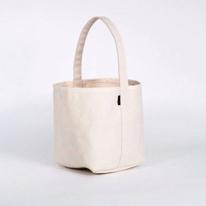 Customized Reusable Shopping Natural Cotton <b>Canvas</b> <b>Tote</b> Bag with logo - Product Image 4