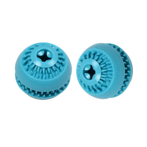 כדור לעיסה אינטראקטיבי לכלבים, עמיד בפני נשיכות, עשוי TPR, למשחק, הזנה וטחינת שיניים, בהתאמה אישית וסיטונאי. - Product Image 1