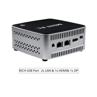 Mini-Computer mit 11. Generation Core I5 1135G7 I7 1165G7 Mini DP 4K UHD 64G DDR4 RAM Desktop-Computer Barebone Mini-PC Gaming-PC