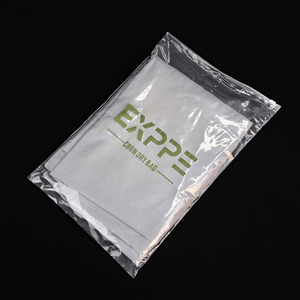 Bolsa de Plástico Transparente Esmerilada con Cierre, Personalizada para Empacar Camisetas, con su Propio Logotipo Impreso, Venta al Por Mayor - Product Image 1