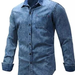 เสื้อเชิ้ตผู้ชายคุณภาพสูงแบบสั่งทำพิเศษ ทรงเข้ารูป ผ้าฝ้าย 100% เสื้อเชิ้ตผู้ชายหลายกระเป๋า - Product Image 1