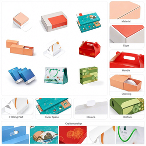 Caja de Embalaje de Alimentos Reciclable con Impresión de Logotipo Personalizado FX para Pastelería, Repostería, Chocolate, Set de Regalo, Compatible con OEM/ODM - Product Image 2