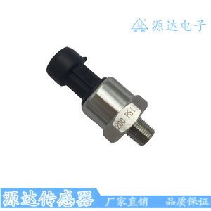 Yuanda Pressure Sensor 200Psi NPT1/8 <b>12V</b> <b>DC</b> 0.5-4.5V Output For Water Gas Oil - Product Image 3