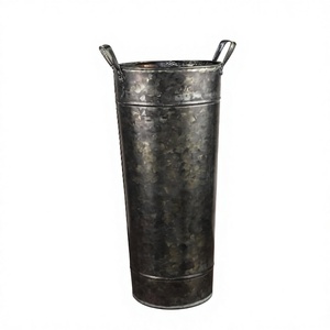 Fabricante de macetas de metal de hierro galvanizado, exportador, venta al por mayor, maceta de diseño interior, decoración de jardín, maceta de decoración del hogar - Product Image 1