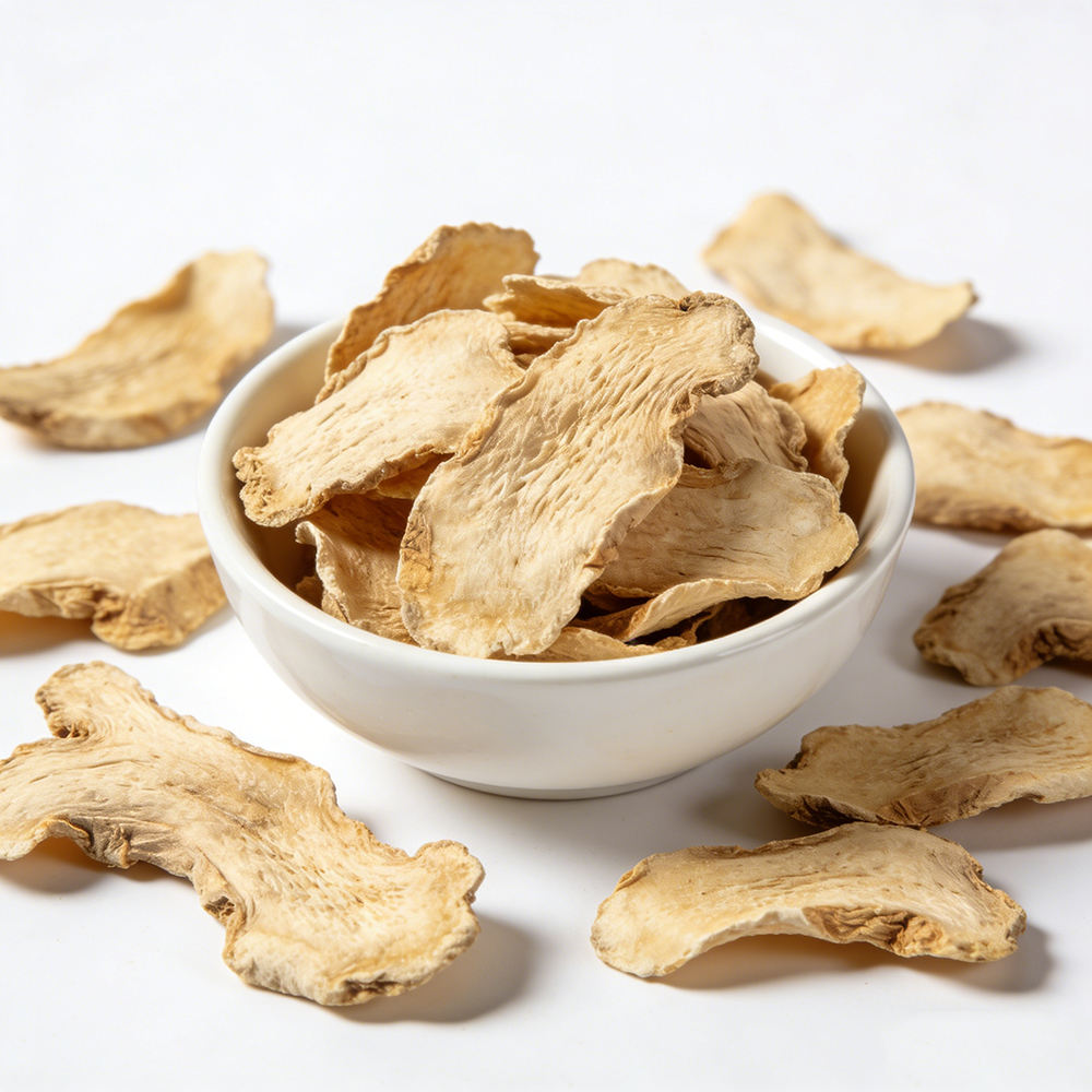 1kg HUARAN Yunnan Ginger Slices Grade Raw AD Dried Premium Quality Wholesale Single Herbs Spices 2 Year Shelf Life New Crop Low