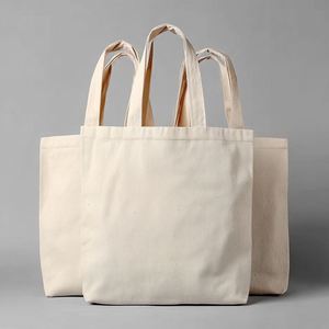 Bolsas de Lona de Algodón Reciclado Personalizadas 100% Algodón con Asa - Product Image 1