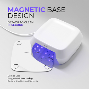 Lampe de séchage pour ongles 4BLANC Smart, filaire, UV LED, sans fil, rechargeable, pour le durcissement du vernis gel. - Product Image 4