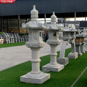 Hand Carving Outdoor Tuin Graniet Steen Pagode Natuursteen Lantaarns voor Verkoop - Product Image 3