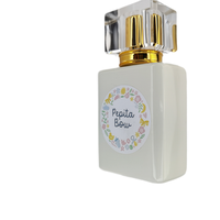 Étiquette adhésive en papier synthétique écologique, personnalisée, imprimée, imperméable, résistante à l'huile, pour cosmétiques, parfums, soins de la peau, huiles essentielles