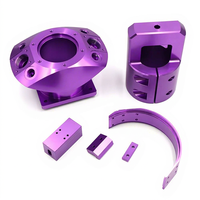 Servicio de Mecanizado de Piezas de Torneado CNC, Piezas de Aluminio Anodizado de Alta Precisión Personalizadas, Servicio de Fresado de Metal