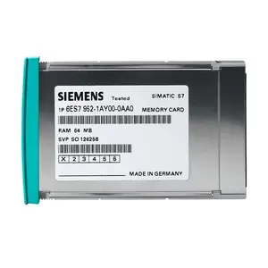 6ES79521KY000AA0 Siemens SIMATIC S7 memory card for S7-400 long design 5V Flash EPROM 64 Mbyte 6ES7952-1KY00-0AA0