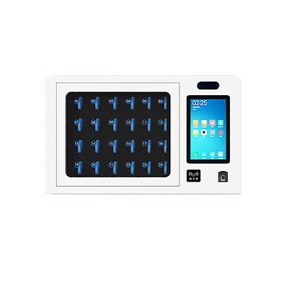 RFID Smart Key Cabinet Fingerprint/Card/Passcode Key Box Real Estate Agency Vehicle Management Wall-Mounted Storage Unit