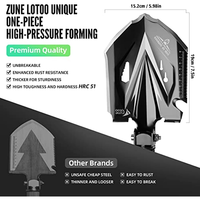 Kit de survie multifonction Zune Lotoo 18 en 1, portable, multi-usages pour le camping, la randonnée, le creusement, pelle tactique