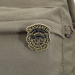 Épinglette en émail Basgiath War College, Dragons de la Quatrième Aile, <span class=keywords><strong>roman</strong></span> fantastique, broche, badge de revers, bijoux, cadeau pour les amis bibliophiles - Product Image 3