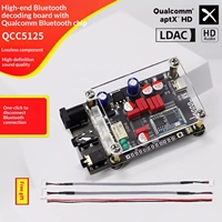 Carte de décodage sans perte LA02 Qualcomm QCC5125 5.1, module récepteur audio Hi-Fi APTX/LDAC, DAC PCM5102A