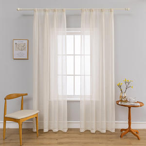 Cortina transparente de lino de estilo japonés Ins Nature moderna <span class=keywords><strong>Amazon</strong></span> 2025 <span class=keywords><strong>para</strong></span> <span class=keywords><strong>sala</strong></span> de estar - Product Image 4