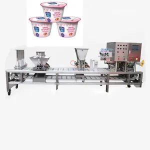 Máquina automática de embalagem de sorvete Calippo, máquina de enchimento e selagem de tubos de papel e sorvete Calippo