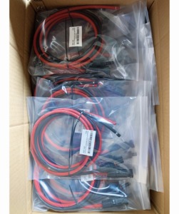 สายเคเบิล PV 14AWG 2.5mm2 DC-DC 20เมตรสายต่อโซลาร์เซลล์สายไฟสำหรับงานโซล่าเซลล์ที่ผ่านการรับรองสารหน่วงไฟ - Product Image 6