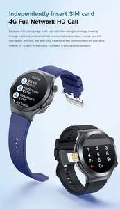 สมาร์ทวอทช์ G20พร้อมซิมการ์ดจอ Amoled ECG GPS แจ้งเตือนบอกตำแหน่ง SOS สมาร์ทวอทช์สำหรับผู้สูงอายุตกฉุกเฉิน5G 4G - Product Image 5