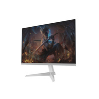 Moniteur de jeu incurvé 23,8 pouces 1080P 120Hz blanc, installation rapide, écran 178 °   Angle de vue large pour PC PS4 Xbox