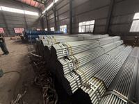 Tuyau rond en acier galvanisé à chaud, fourni par l'usine chinoise, avec découpe, pour la construction, l'alimentation en eau et les conduites industrielles d'huile