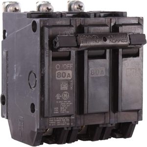 Disjoncteur GE 80A 3 pôles 120/240 VAC Type standard Montage par boulons - Product Image 3