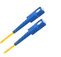 SC UPC Fibre Optique Pigtail 0.9mm 1M Simplex G657A Jaune