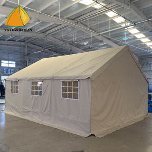 Tente d'urgence extérieure à quatre coins, tente de marché rouge, tente de stationnement, abri à une seule couche, secours médical - Product Image 5