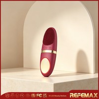 Brosse nettoyante pour le visage Sonic Luxury, poils en silicone doux et respectueux de la peau, étanche, nettoyeur facial électrique, soin de la peau UK Spa