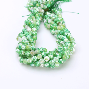 2170 Perles de pierres précieuses pour la fabrication de bijoux, coupe ovale, turquoise, opale, labradorite, onyx, rouge, jaune, vert, doré, certifiées GIA, 8 mm - Product Image 3