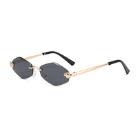 Twooo T1248 Fashion Shades Gradient Outdoor UV400 Metal Women Lunettes de soleil 2024