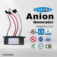Générateur d'ions négatifs, module ioniseur d'anions |   DC3-24V / AC100-250V -10~-15KV DC |   pour purificateur d'air |   Qualité Purificateur
