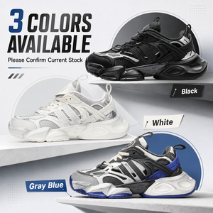 Sneakers da Uomo in Vera Pelle, Stile Retrò, <span class=keywords><strong>Scarpe</strong></span> Casual da Passeggio, <span class=keywords><strong>Scarpe</strong></span> Basse da Allenamento, Pronte per la Spedizione - Product Image 2