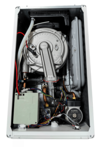 Chaudière combinée <span class=keywords><strong>à</strong></span> condensation <span class=keywords><strong>à</strong></span> prémélange complet 24 kW au <span class=keywords><strong>gaz</strong></span> naturel, classe A+, faibles émissions de NOx, haute efficacité avec filtre <span class=keywords><strong>à</strong></span> <span class=keywords><strong>air</strong></span> externe facile <span class=keywords><strong>à</strong></span> nettoyer - Product Image 2