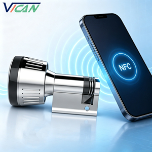 Cerradura NFC Pasiva, Cerradura Inteligente para Gabinete sin Batería IP67, Encriptación AES128 de 13.56MHz, Actualización OTA, Cerradura de Control de Acceso con Desbloqueo NFC - Product Image 6