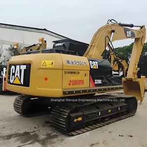 Excavadora de cadenas Caterpillar 320D usada, máquina de construcción de segunda mano, excavadoras de 20 toneladas, equipo Cat 320D, excavadoras 320, 325, 330 - Product Image 1